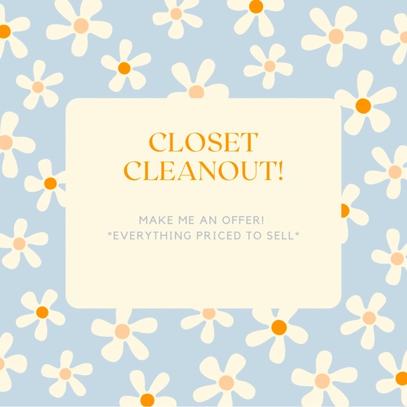 🌼 Closet Clean Out! 🌼 - Picture 1 of 1